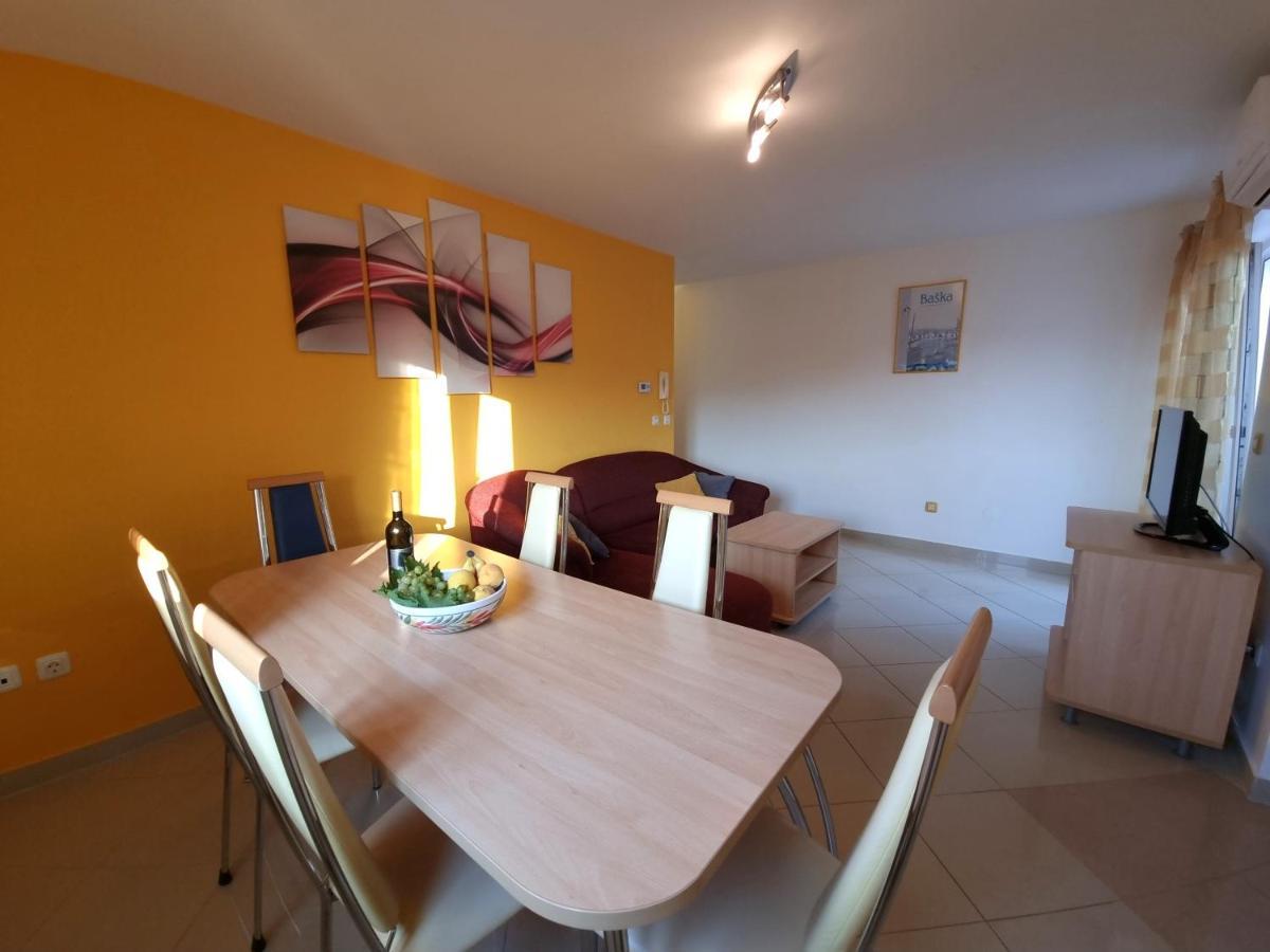Apartments Kay Baška Esterno foto